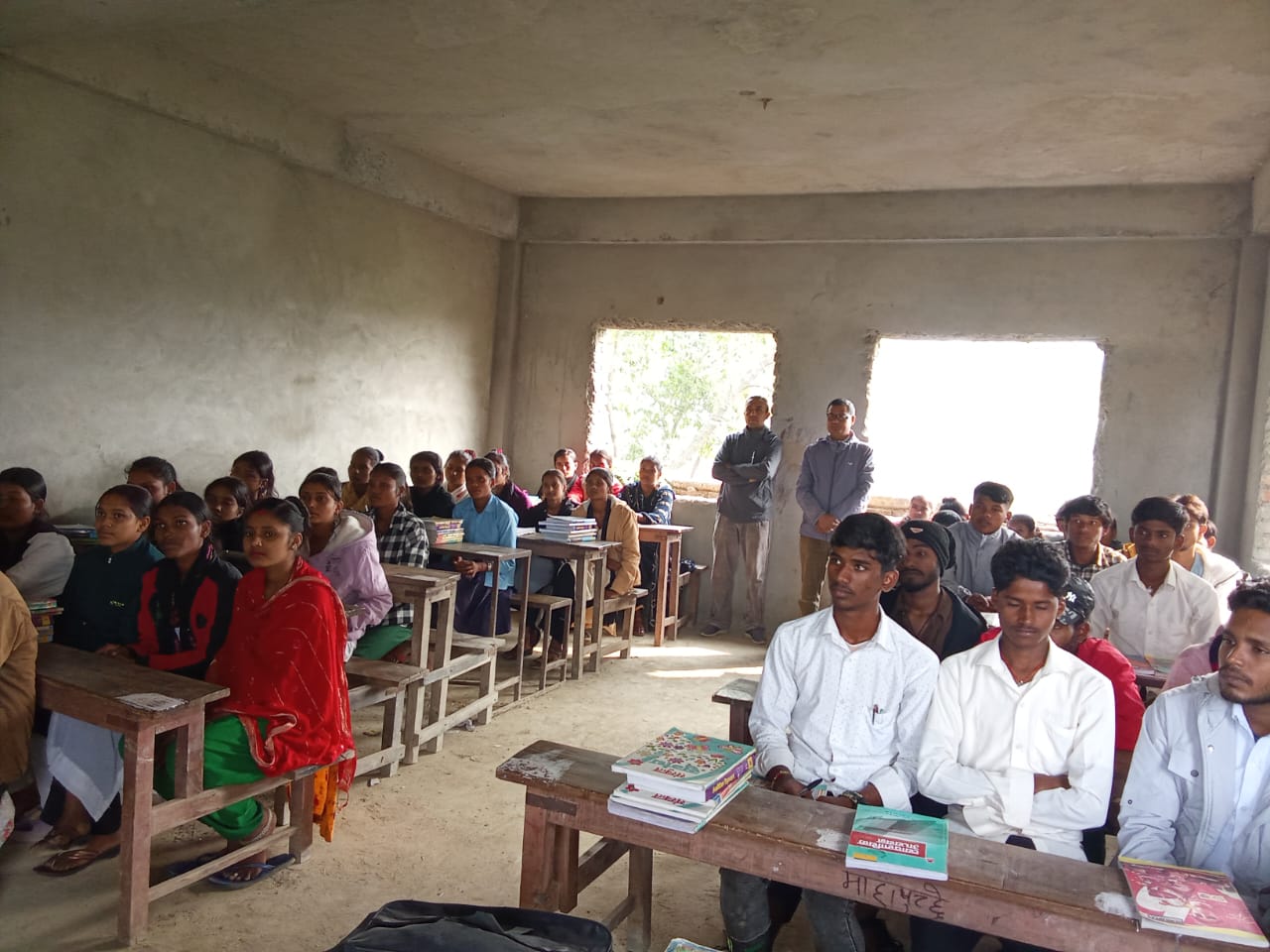 Insurance Awareness Program Organzied by Bardibas for Shree Janata Secondary School, Iswarpur-15, Sarlahi