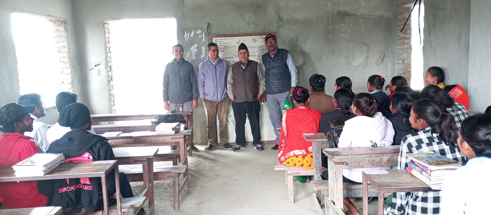 Insurance Awareness Program Organzied by Bardibas for Shree Janata Secondary School, Iswarpur-15, Sarlahi